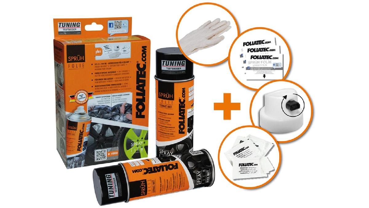 FOLIATEC+Spray+Film+-+Bleu+ciel+-+2x400+ml